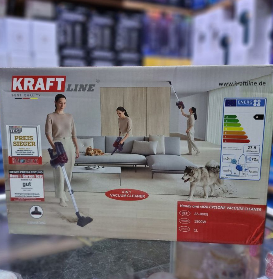 مكنسة KRAFT LINE® 1800W الأصلية