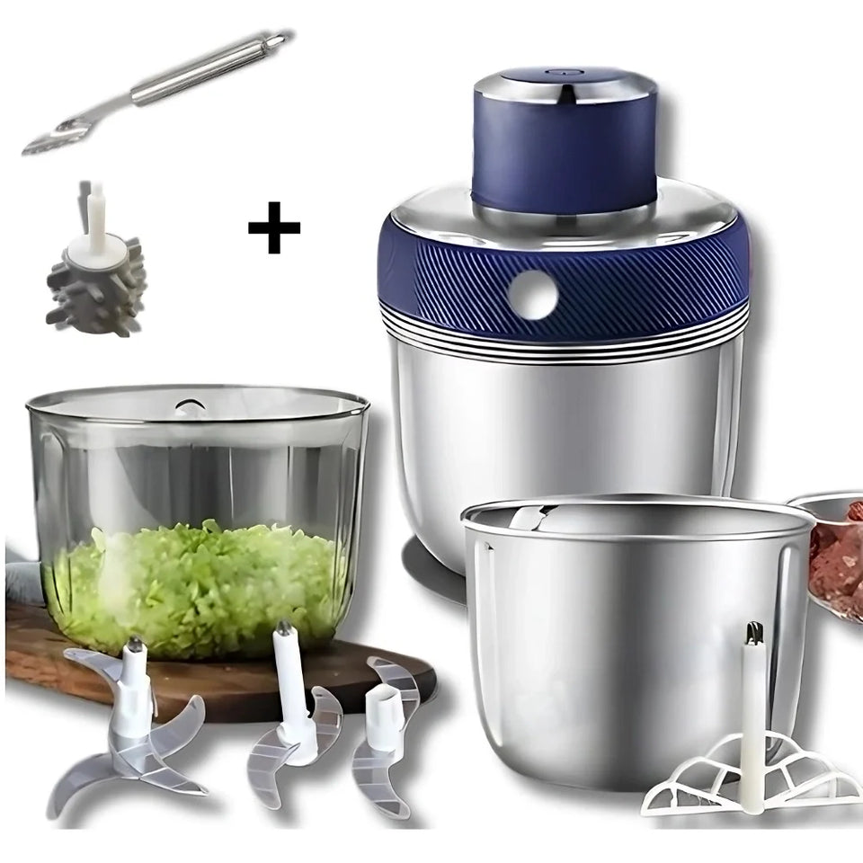 Hachoir SILVER MAX 1500 Watt - كؤوس 3